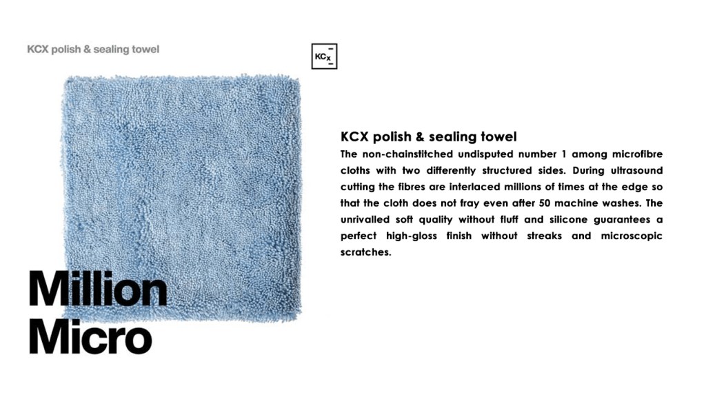 KCX polish &amp; sealing towel